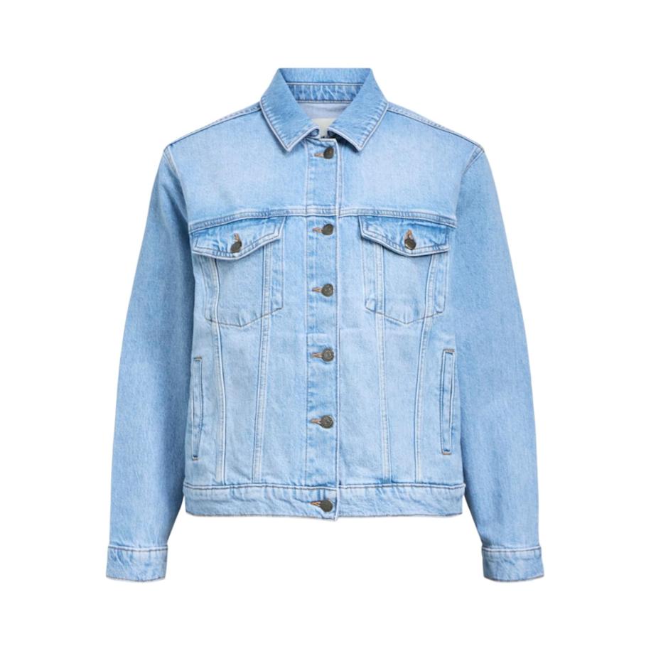 Object OBJECT Tussenjas blauw denim -
