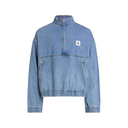 Calvin Klein Jeans Tussenjas blauw denim