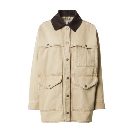 Topshop TOPSHOP Tussenjas beige / chocoladebruin