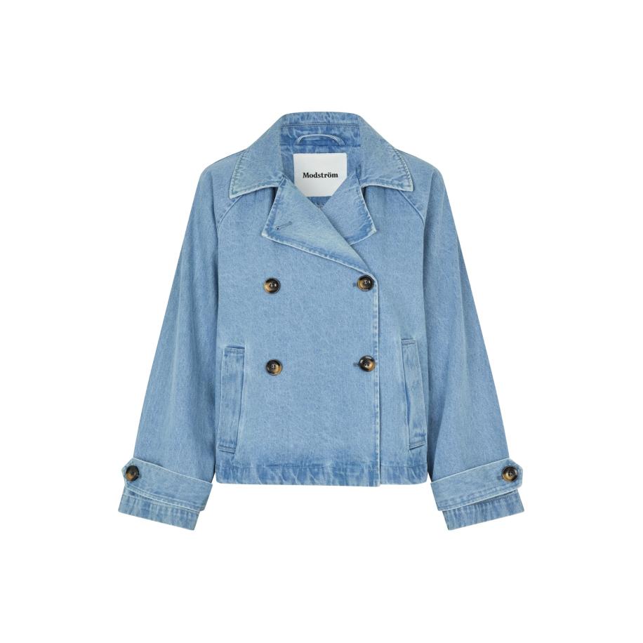 Modström modström Tussenjas Nimel blauw denim -