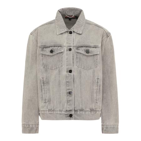 MYMO myMo ROCKS Tussenjas lichtgrijs / zwart