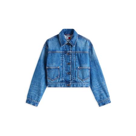 Tommy Jeans Tommy Jeans Tussenjas blauw denim
