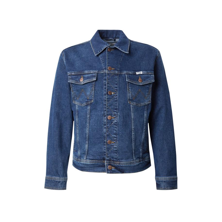 Wrangler WRANGLER Tussenjas Classic blauw denim -