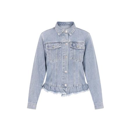 IZIA IZIA Tussenjas lichtblauw