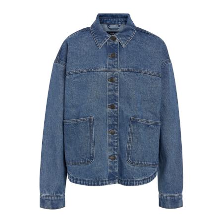 Noisy may Noisy may Tussenjas NMKETTIE blauw denim