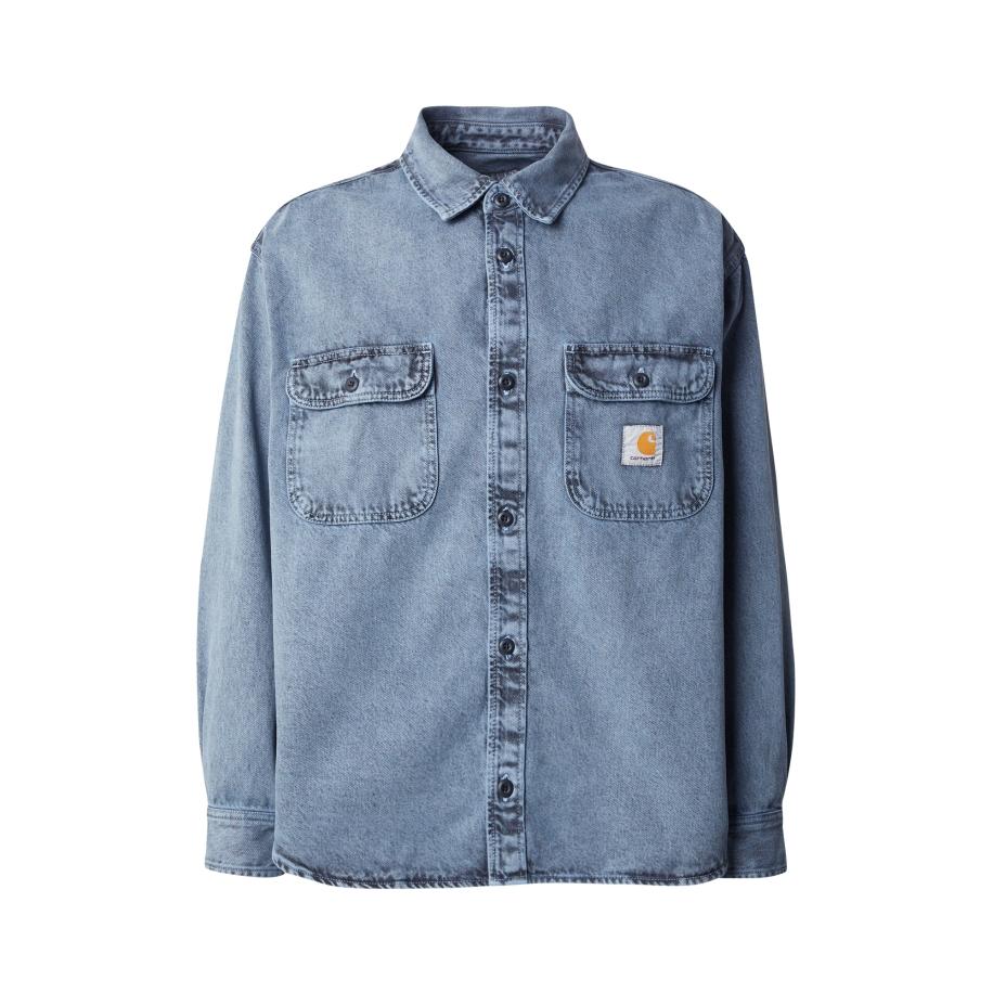 Carhartt WIP Carhartt WIP Tussenjas Tigan blauw denim -