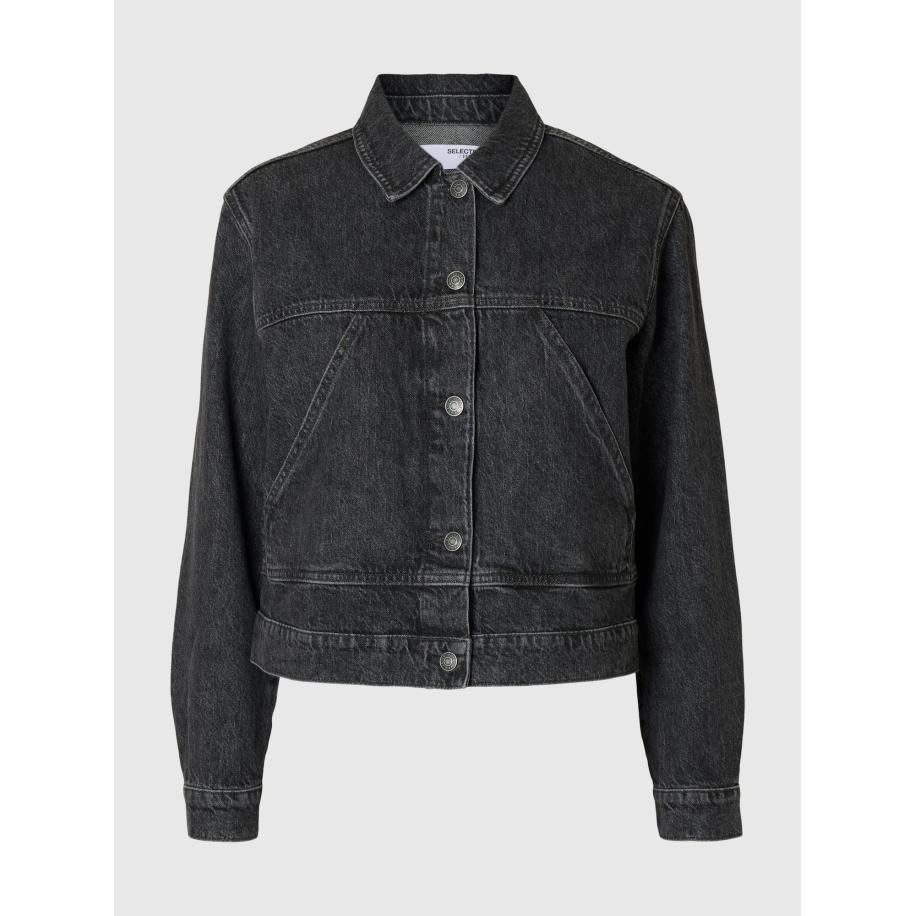 Selected SELECTED Tussenjas zwart -