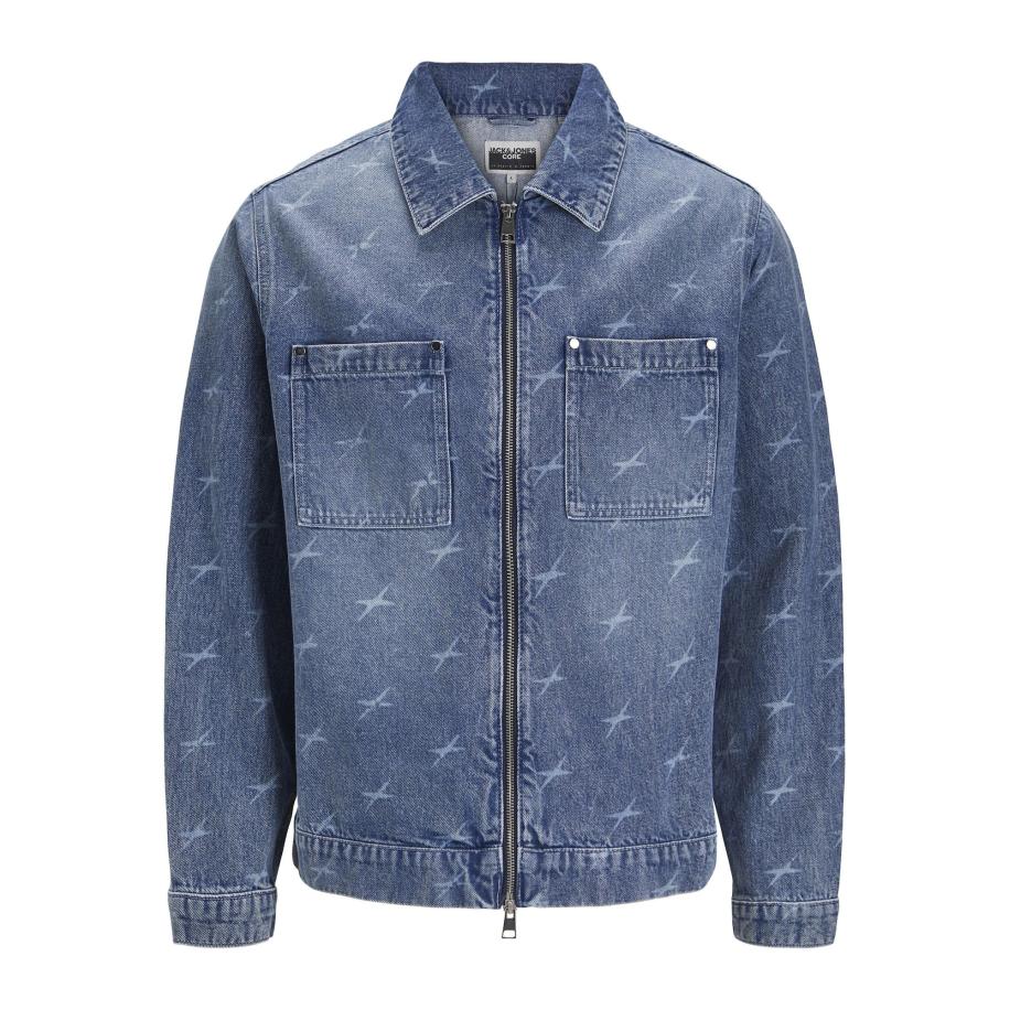JACK & JONES Tussenjas blauw / lichtblauw Blauw