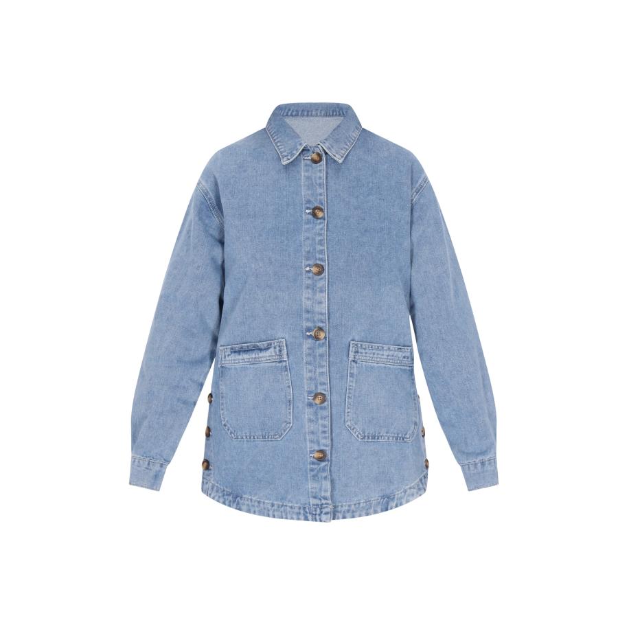 SANIKA SANIKA Tussenjas blauw denim -