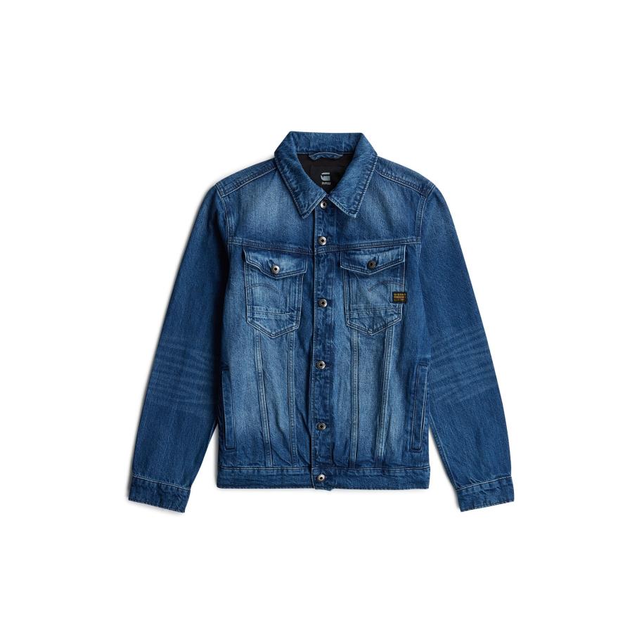 G-Star RAW G-STAR Tussenjas Essential blauw denim -