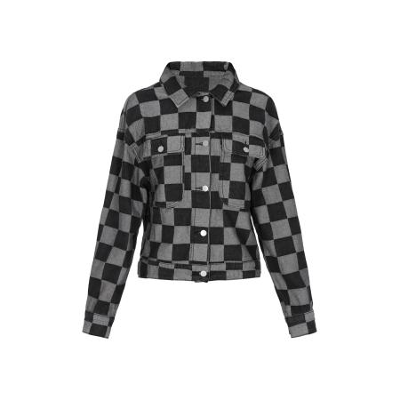 nelice nelice Tussenjas Rock lichtgrijs / black denim