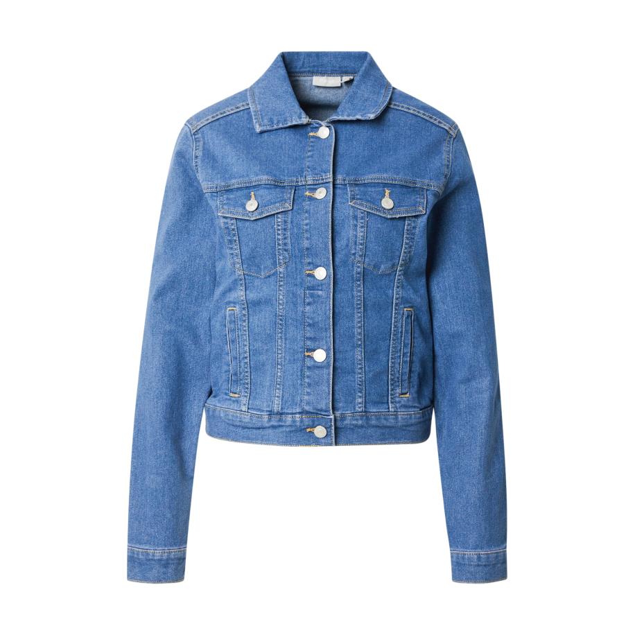 Fransa Fransa Tussenjas blauw denim -