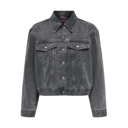 Only ONLY Tussenjas ONLHudson grey denim