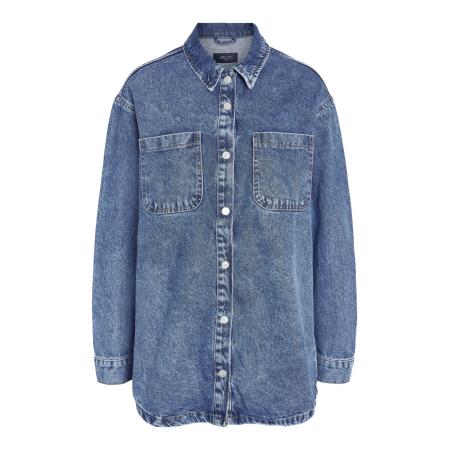 Noisy may Noisy may Tussenjas NMAlva blauw denim
