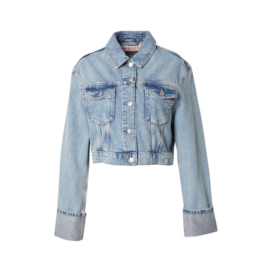 Only ONLY Tussenjas blauw denim -