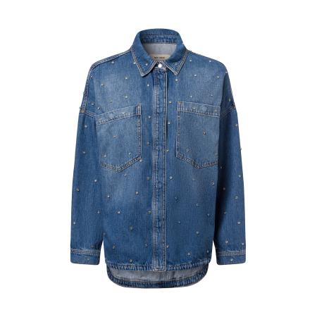 Mos Mosh MOS MOSH Tussenjas MMEmme blauw denim