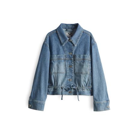 OPUS OPUS Tussenjas Hemely blauw denim