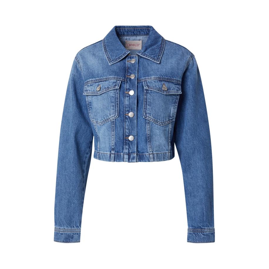 Only ONLY Tussenjas ONLHEATHER blauw denim -