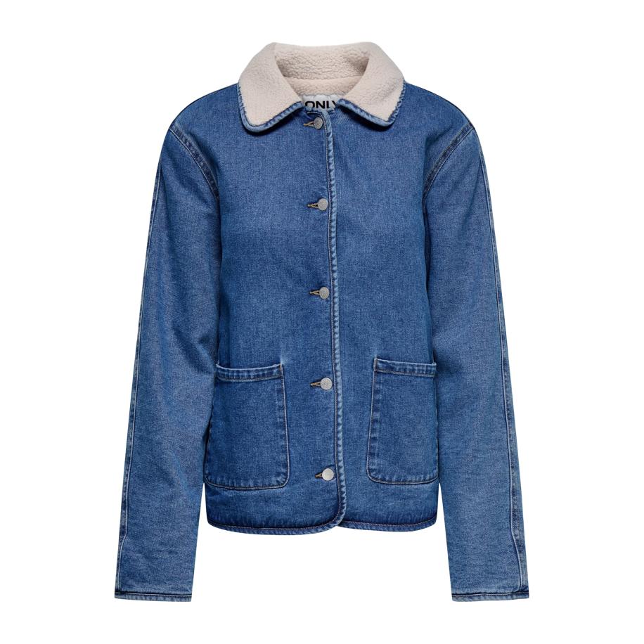 Only ONLY Tussenjas ONLALLISON blauw denim -