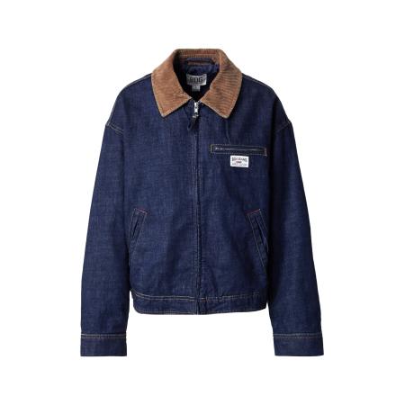 Urban Outfitters BDG Urban Outfitters Tussenjas LUCA blauw denim / bruin