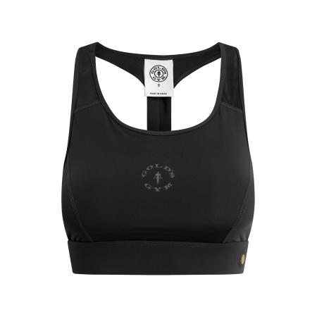 GOLD´S GYM APPAREL GOLD´S GYM APPAREL Sport bh Nadia donkergrijs / zwart
