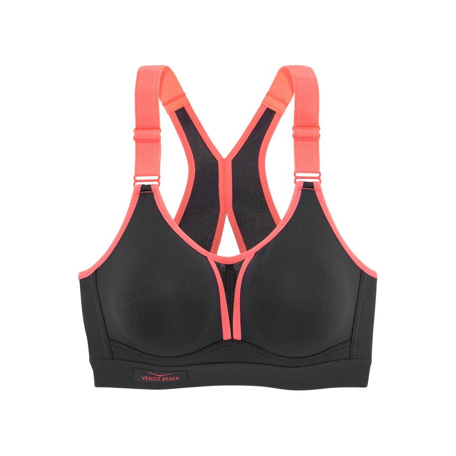 Venice Beach VENICE BEACH Sport bh antraciet / pink -