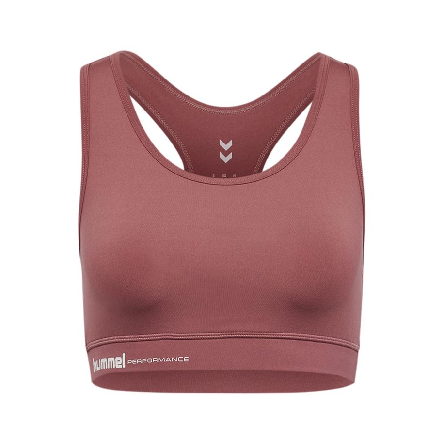 Hummel Hummel Sport bh Pulse mauve / wit -