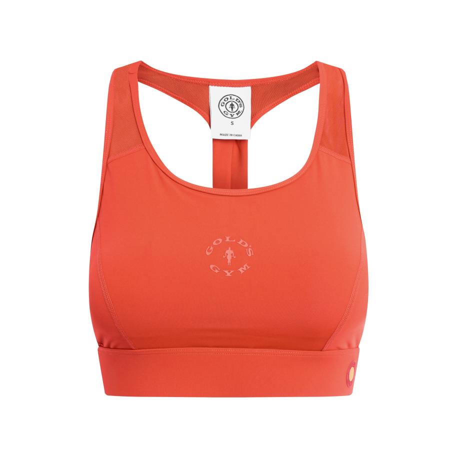 GOLD´S GYM APPAREL Sport bh NADIA zalm roze / rood Rood
