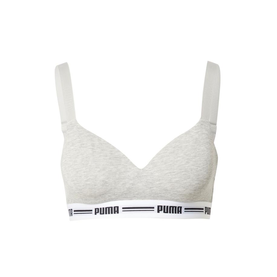 Puma PUMA Sport bh grijs gemêleerd / zwart Zwart