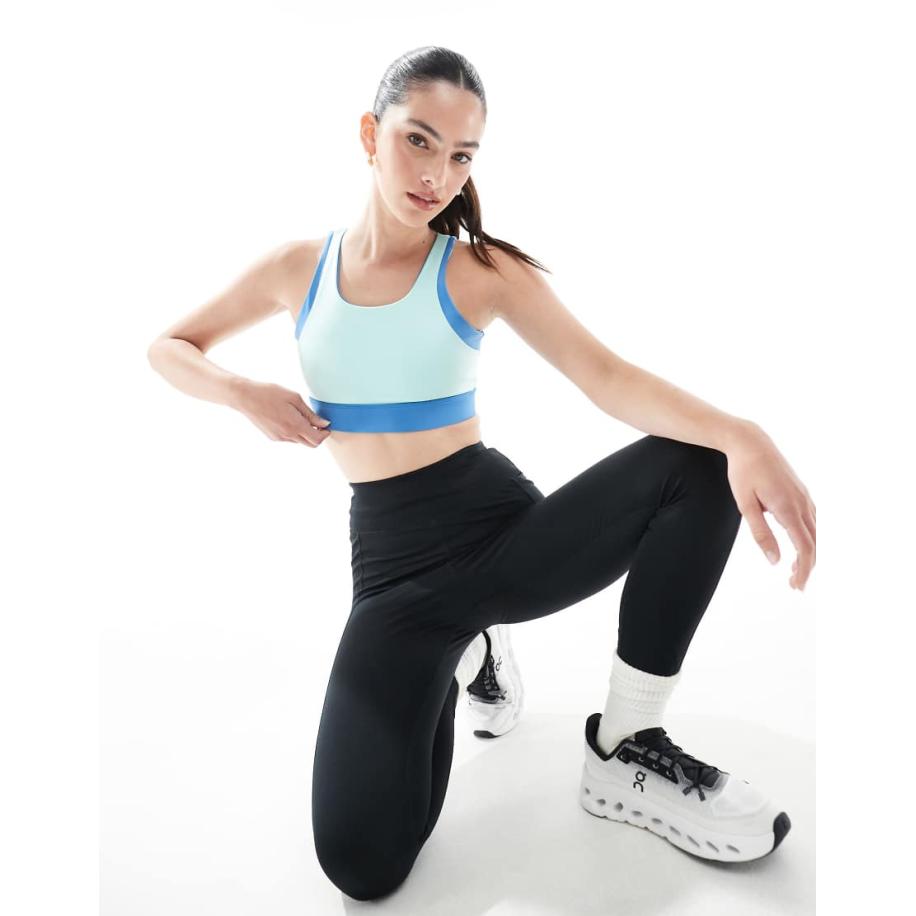 Born Living Yoga Xenia Sportbh met hoge ondersteuning in blauw-Veelkleurig Multicolor