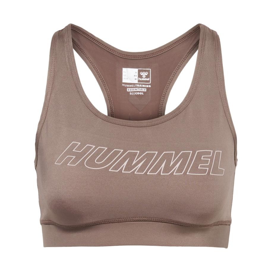 Hummel Hummel Sport bh Tola donkerbeige / wit -