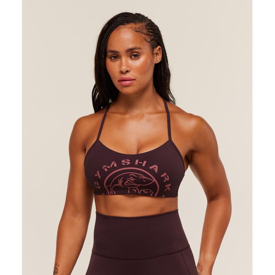 Gymshark Legacy Sports Bra Cherry Purple Paars