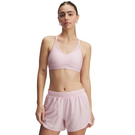 Under Armour Crossback Low Sport-bh Prime Roze / Wit XS