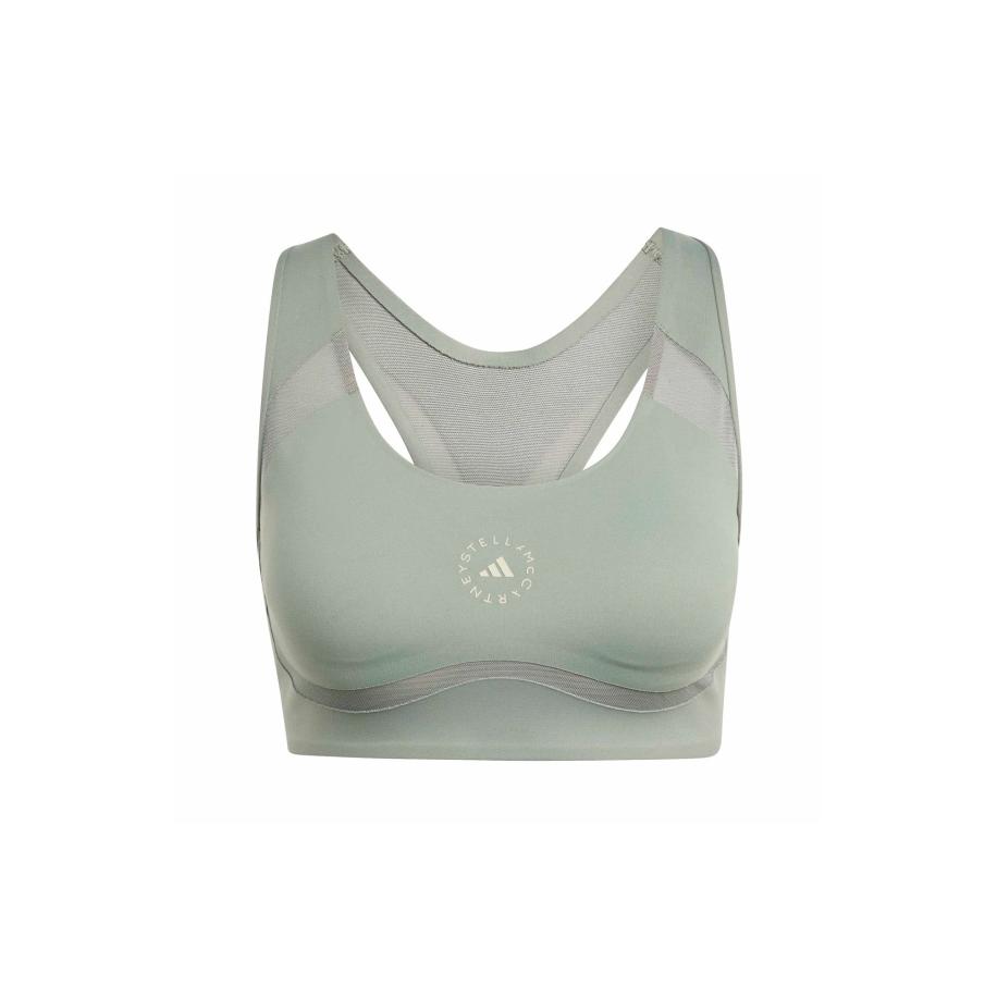adidas by stella mccartney ADIDAS BY STELLA MCCARTNEY Sport bh Power Impact pastelgroen -