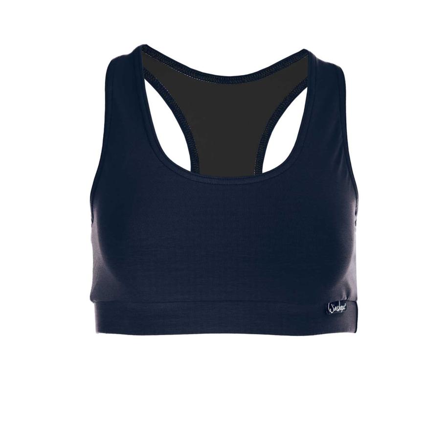 Winshape Sport bh WVR1 donkerblauw / wit Blauw