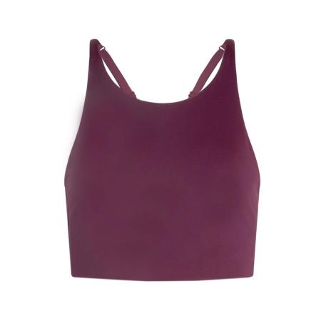 Girlfriend Collective Sport bh Topanga bourgogne