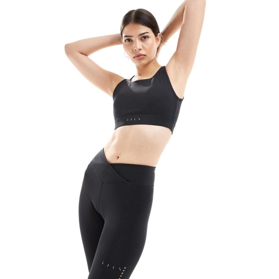 Born Living Yoga Nara Sport bh met uitneembare vulling in zwart Zwart