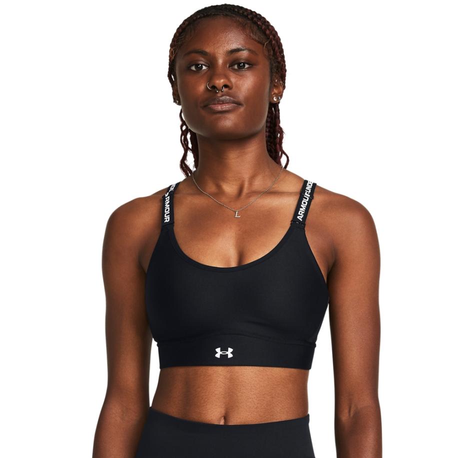 Under Armour Infinity 2.0 Mid Sport-bh Zwart / Wit S D-DD Zwart