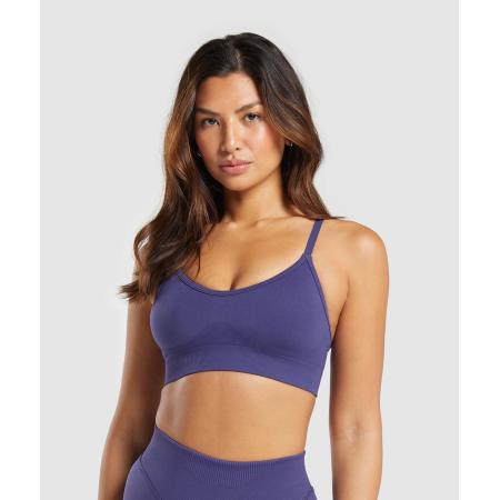 Gymshark Sweat Seamless Sports Bra 2.0 Galaxy Purple