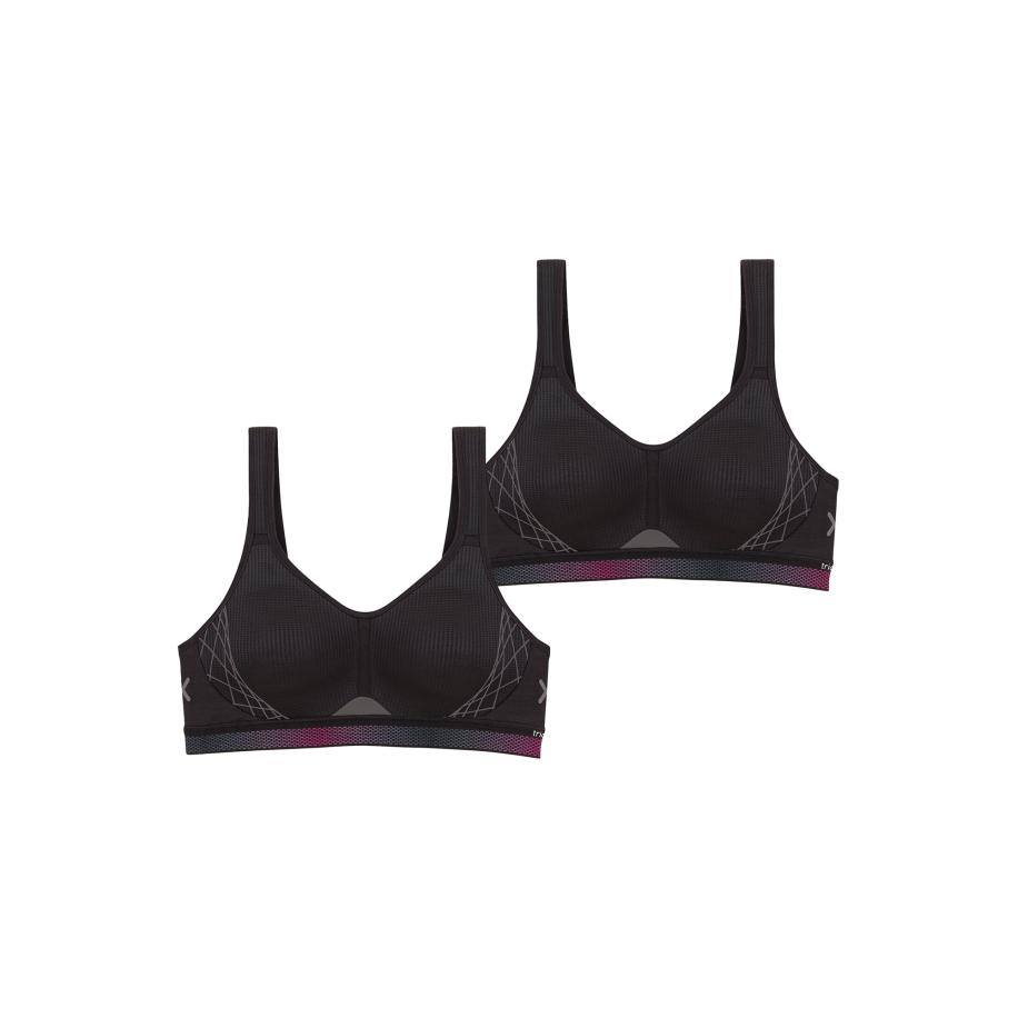 Triumph TRIUMPH Sport bh Triaction Cardio Flow zwart -