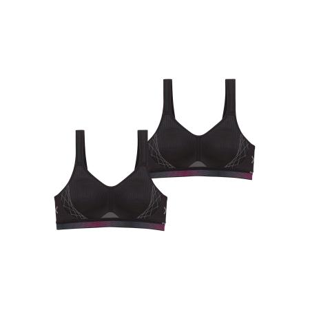 Triumph TRIUMPH Sport bh Triaction Cardio Flow zwart