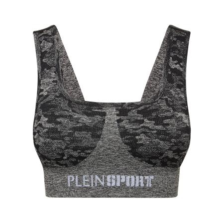 Plein Sport Plein Sport Sport bh grijs / zwart