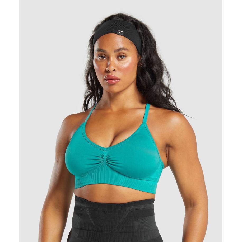 Gymshark Boost Bra Bondi Teal/Artificial Teal Multicolor
