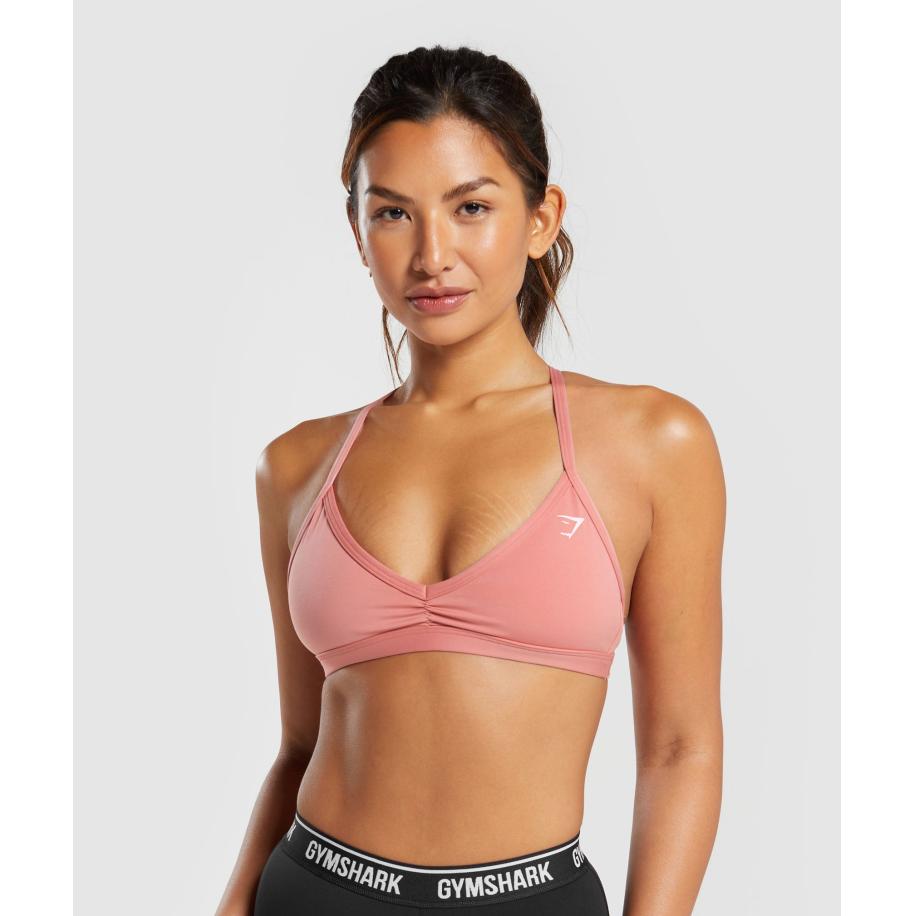 Gymshark Minimal Sports Bra Classic Pink Roze
