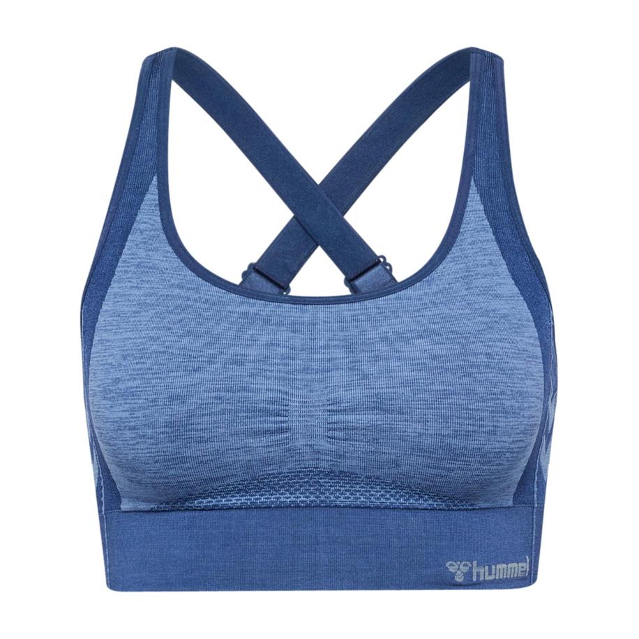 Hummel Hummel Sport bh saffier / enziaan / grijs -
