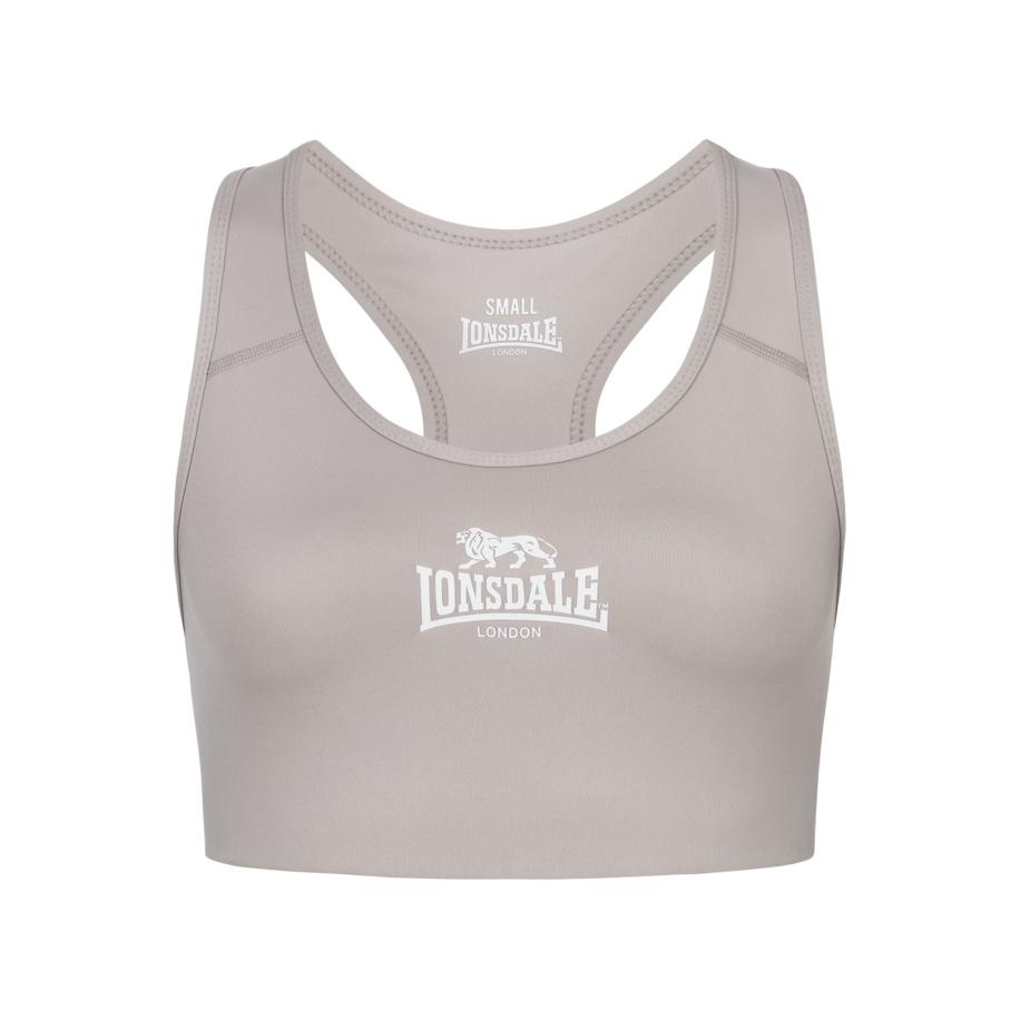LONSDALE Sport bh WARDOUR grijs / wit Grijs