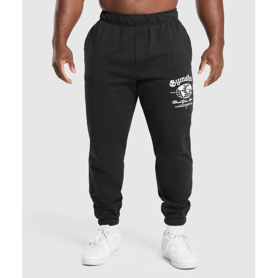 Gymshark Break Your Barriers Joggers Black Zwart
