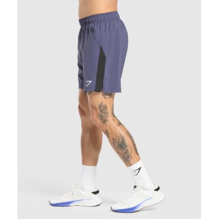 Gymshark Sport 7 Shorts Weighted Purple/Black