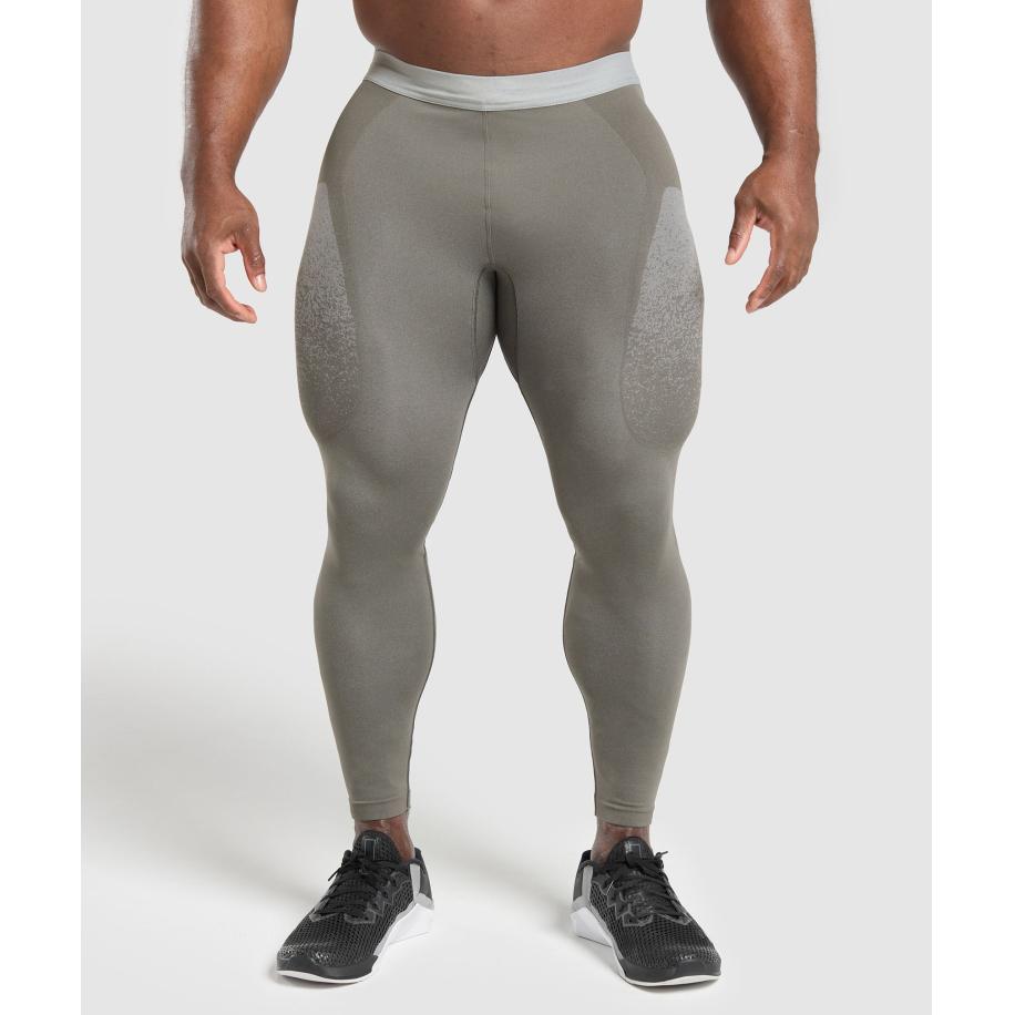 Gymshark Shadow Seamless Tights Meteor Grey Grijs