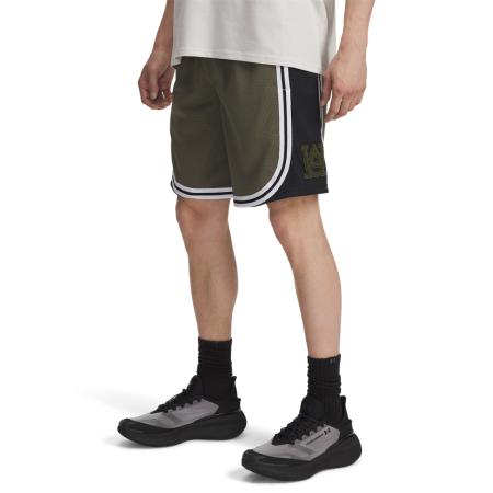 Under Armour Courtside herenshorts Marine OD Groente / Zwart / Marine OD Groente S